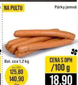 Jip Párky jemné nabídka