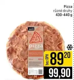 Jip Pizza nabídka