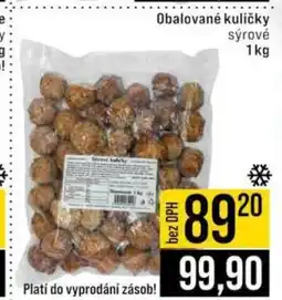 Jip Obalované kuličky sýrové nabídka