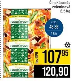 Jip Čínská směs zeleninová nabídka