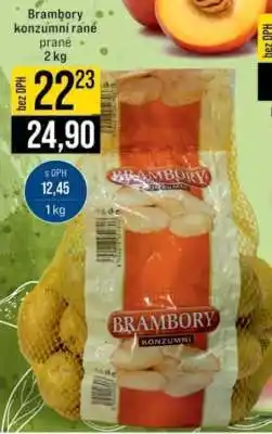 Jip Brambory konzumní rané prané 2 kg nabídka