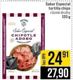 Jip Sabor Especial Tortilla Chips nabídka