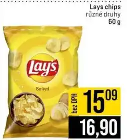 Jip Lays chips nabídka