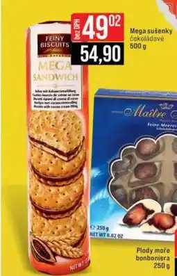 Jip Mega sušenky čokoládové nabídka