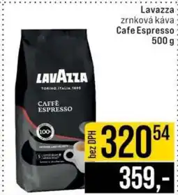 Jip Lavazza zrnková káva Cafe Espresso nabídka
