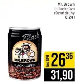 Jip Mr. Brown ledová káva nabídka