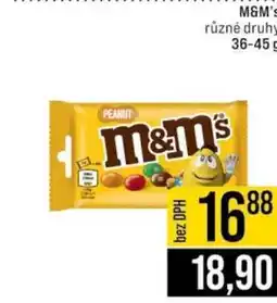 Jip M&M‘s nabídka