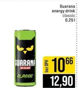 Jip Guarana energy drink classic nabídka