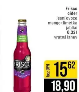 Jip Frisco Cider nabídka