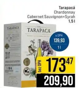 Jip Tarapacá Chardonnay Cabernet Sauvignon+Syrah nabídka