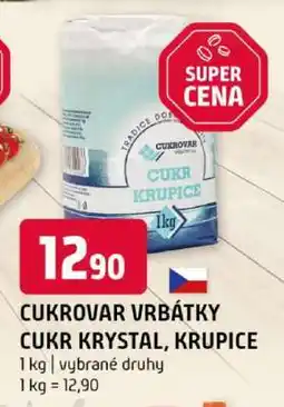 Terno CUKROVAR VRBÁTKY CUKR KRYSTAL, KRUPICE nabídka