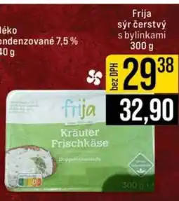 Jip Frija sýr čerstvý s bylinkami nabídka