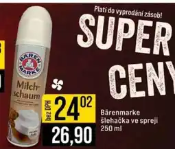 Jip Bärenmarke šlehačka ve spreji nabídka