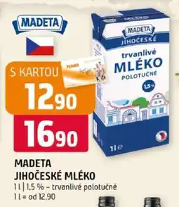 Terno MADETA Jihočeské mléko nabídka