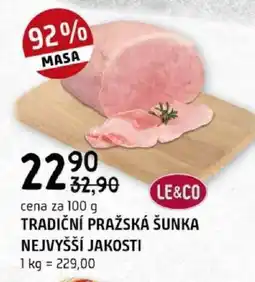 Terno Tradiční Pražská šunka nejvyšší jakosti nabídka