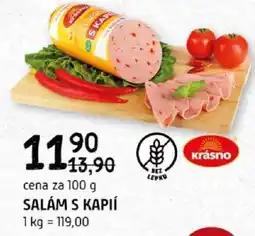 Terno Salám s kápií nabídka