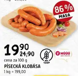 Terno Písecká klobása nabídka