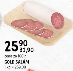 Terno Gold salám nabídka