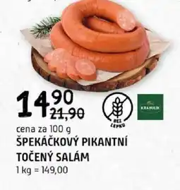 Terno Špekáčkový pikantní točený salám nabídka