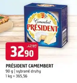 Terno Président camembert nabídka