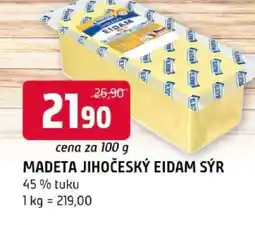 Terno MADETA Jihočeský Eidam sýr nabídka