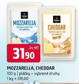 Terno MOZZARELLA, CHEDDAR nabídka