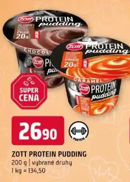 Terno Zott Protein pudding nabídka