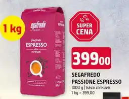 Terno Segafredo Passione Espresso nabídka