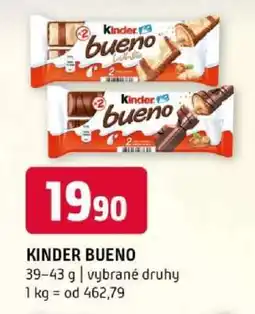 Terno KINDER BUENO nabídka