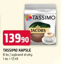 Terno Tassimo kapsle nabídka