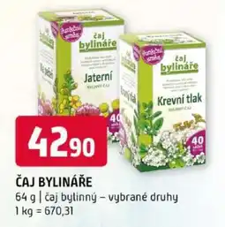 Terno Čaj Bylináře nabídka