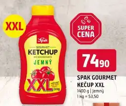 Terno SPAK Gourmet kečup XXL nabídka