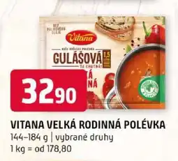 Terno Vitana Velká rodinná polévka nabídka