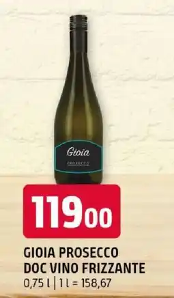 Terno GIOIA PROSECCO DOC VINO FRIZZANTE nabídka