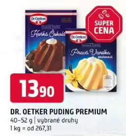 Terno Dr. Oetker Puding premium nabídka