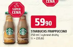 Terno Starbucks Frappuccino nabídka