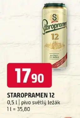 Terno Staropramen 12 nabídka