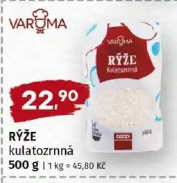 Terno Rýže kulatozrnná nabídka