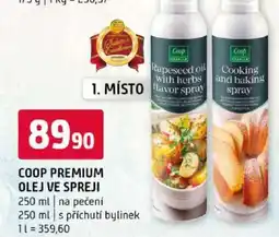 Terno COOP PREMIUM OLEJ VE SPREJI nabídka