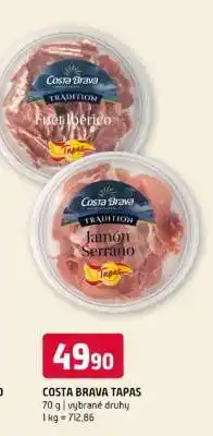 Terno COSTA BRAVA TAPAS nabídka