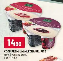 Terno COOP PREMIUM MLÉČNÁ KRUPICE nabídka