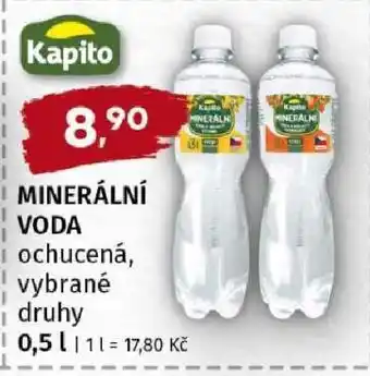 Terno KAPITO MINERÁLNÍ VODA nabídka