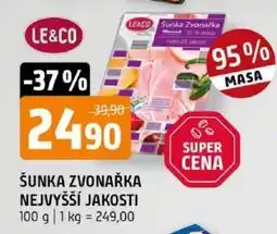 Terno Šunka Zvonařka nejvyšší jakosti nabídka
