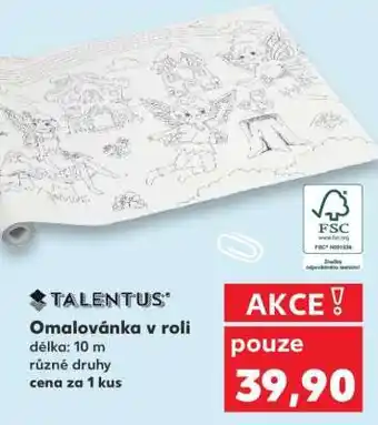Kaufland Omalovánka v roli nabídka