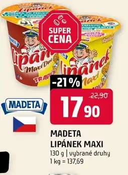 Terno Madeta lipánek maxi nabídka