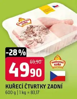 Terno Kuřecí čtvrtky zadní nabídka