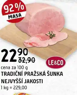 Terno Tradiční pražská šunka nejvyšší jakosti nabídka