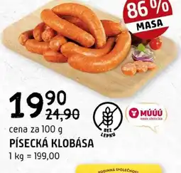 Terno Písecká klobása nabídka