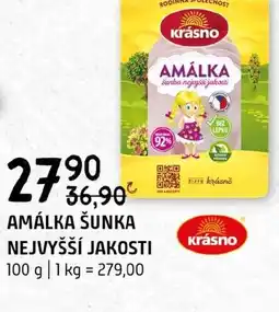 Terno Amálka šunka nejvyšší jakosti nabídka