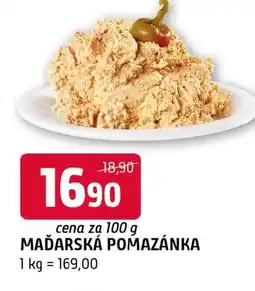 Terno Maďarská pomazánka nabídka